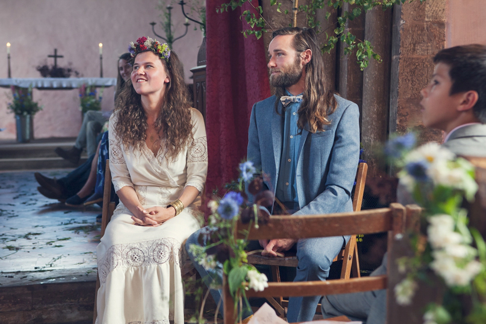 A Bohemian Summer Solistice Wedding in the Woods. Images by Pour Toujours Photography.