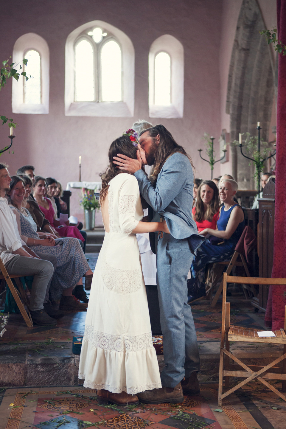 A Bohemian Summer Solistice Wedding in the Woods. Images by Pour Toujours Photography.