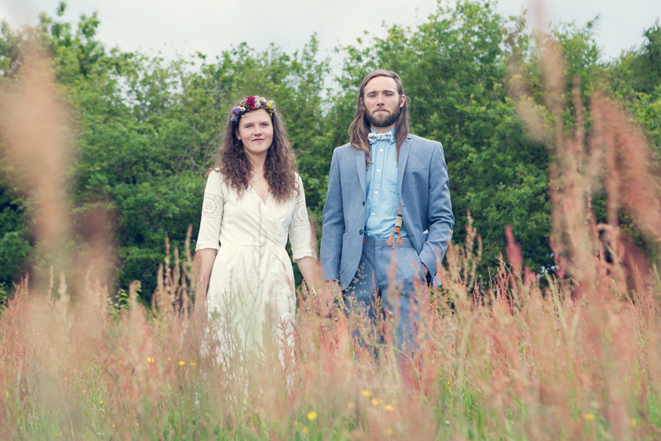 A Bohemian Summer Solistice Wedding in the Woods. Images by Pour Toujours Photography.