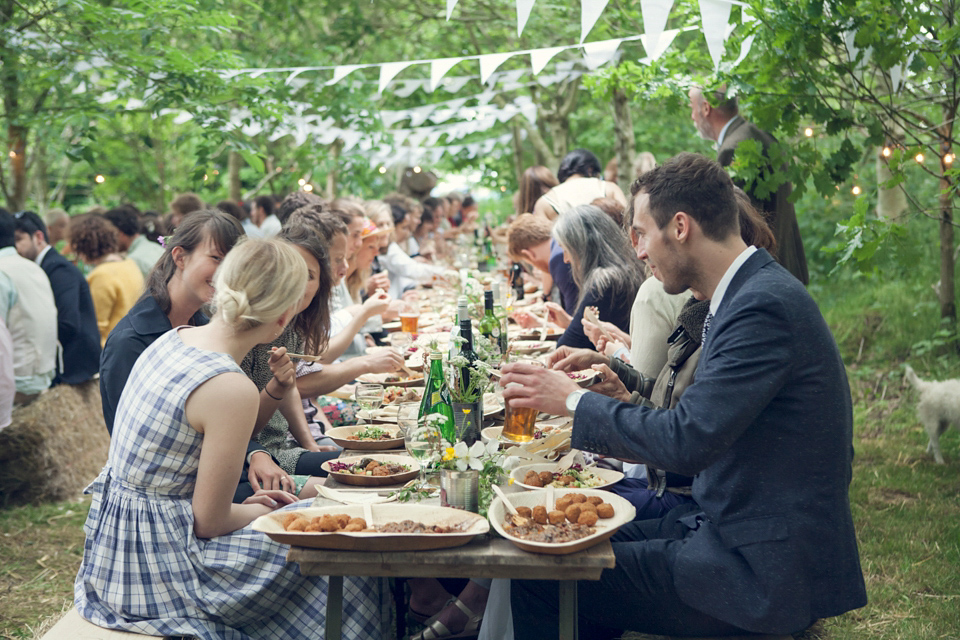 A Bohemian Summer Solistice Wedding in the Woods. Images by Pour Toujours Photography.