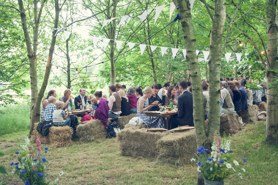 A Bohemian Summer Solistice Wedding in the Woods. Images by Pour Toujours Photography.