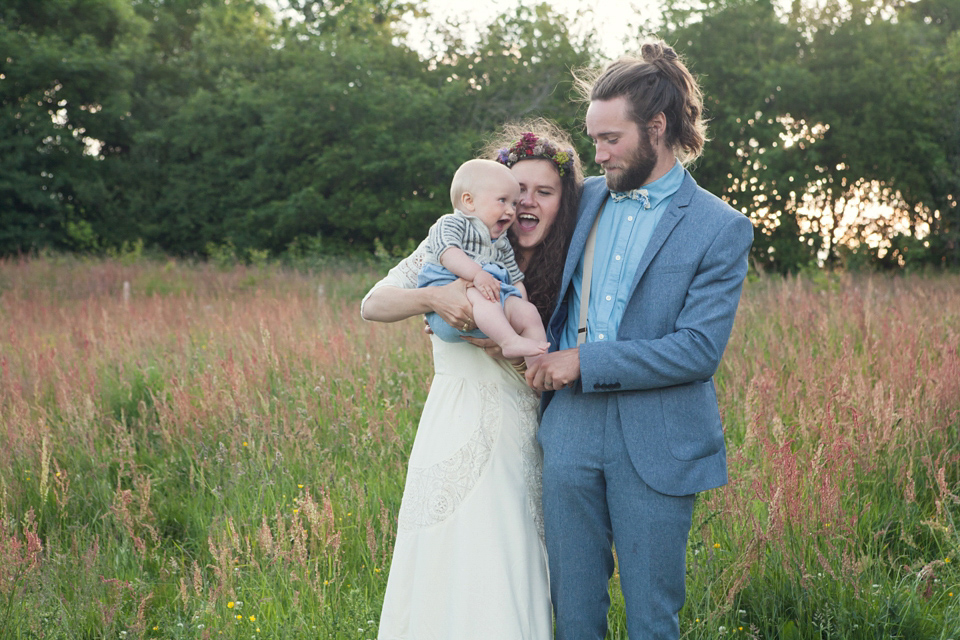 A Bohemian Summer Solistice Wedding in the Woods. Images by Pour Toujours Photography.