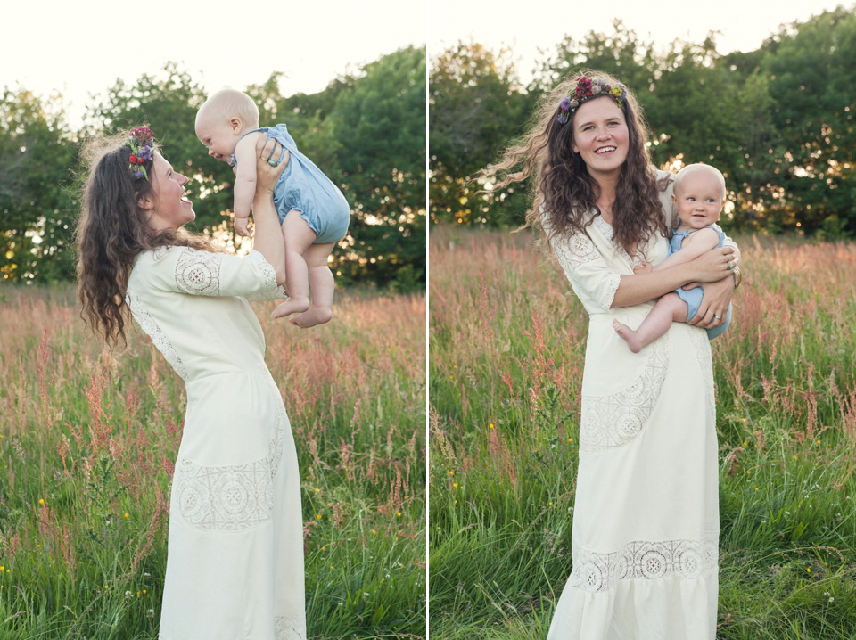 A Bohemian Summer Solistice Wedding in the Woods. Images by Pour Toujours Photography.