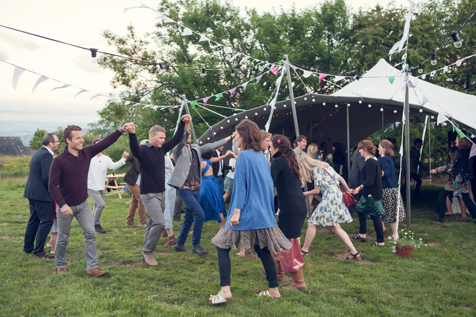 A Bohemian Summer Solistice Wedding in the Woods. Images by Pour Toujours Photography.