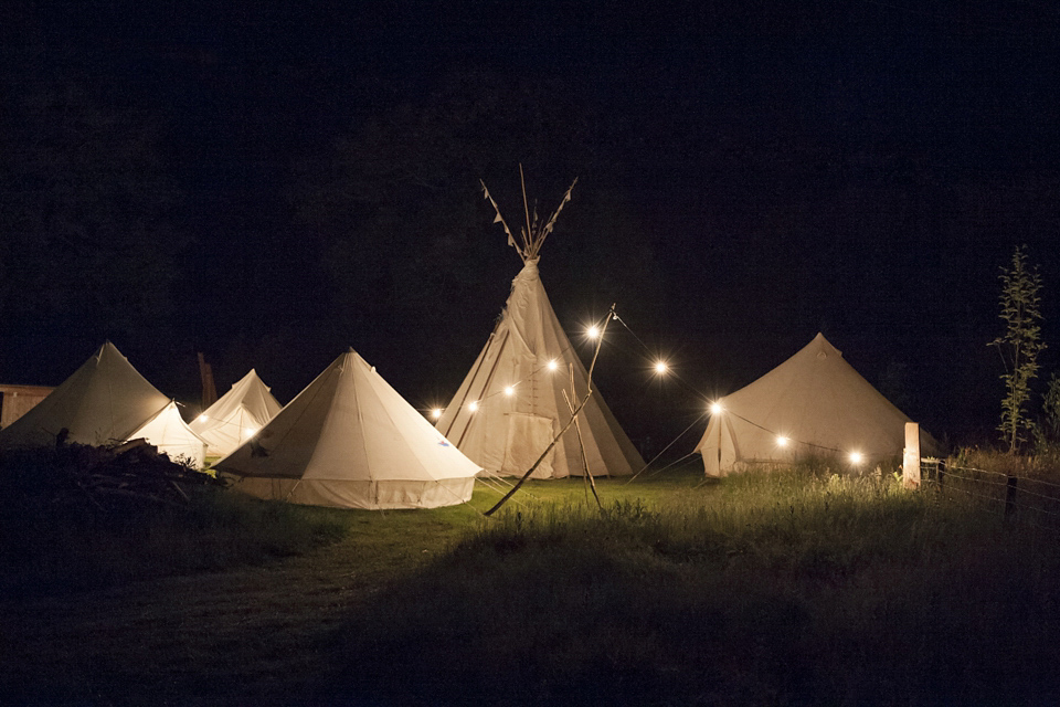 A Bohemian Summer Solistice Wedding in the Woods. Images by Pour Toujours Photography.