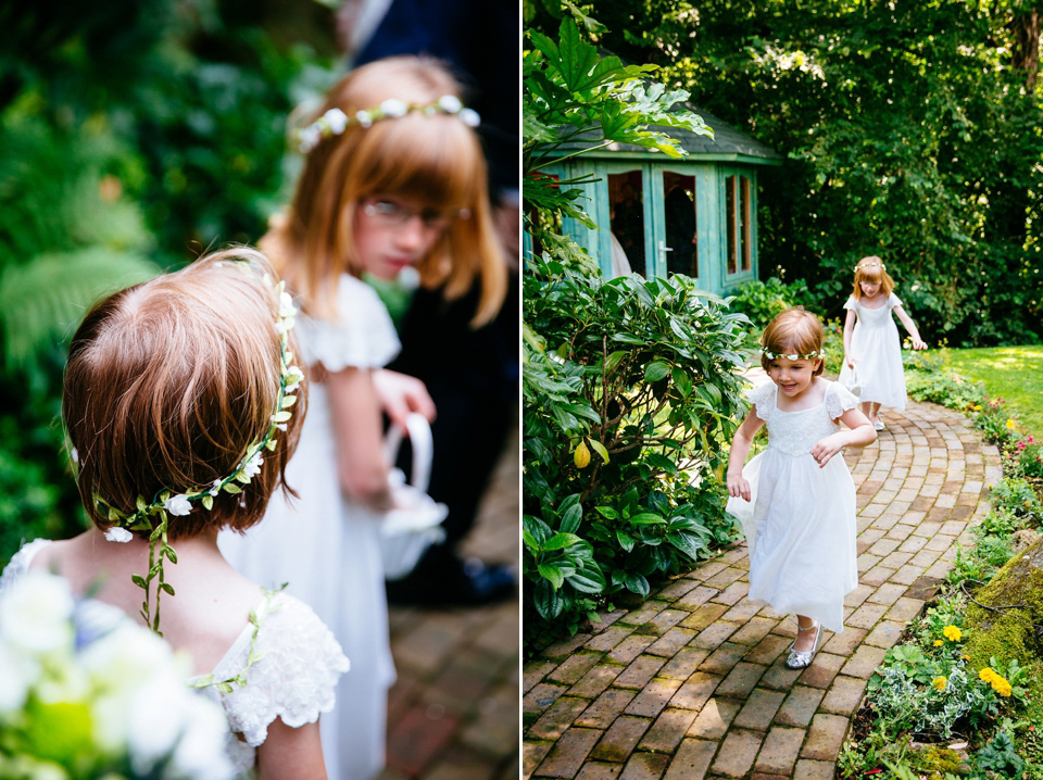 An elegant and relaxed homespun barn wedding in the Sussex Downs. Photography by Sarah Legge.