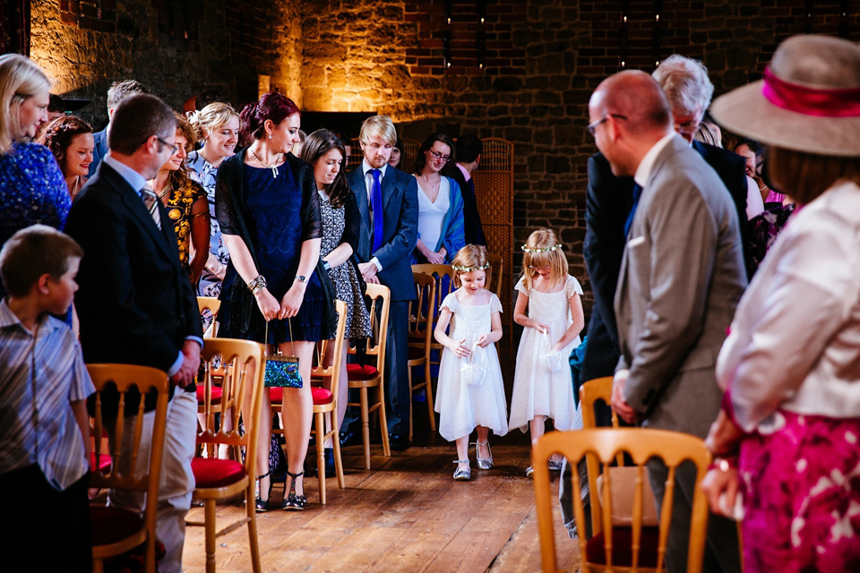 An elegant and relaxed homespun barn wedding in the Sussex Downs. Photography by Sarah Legge.