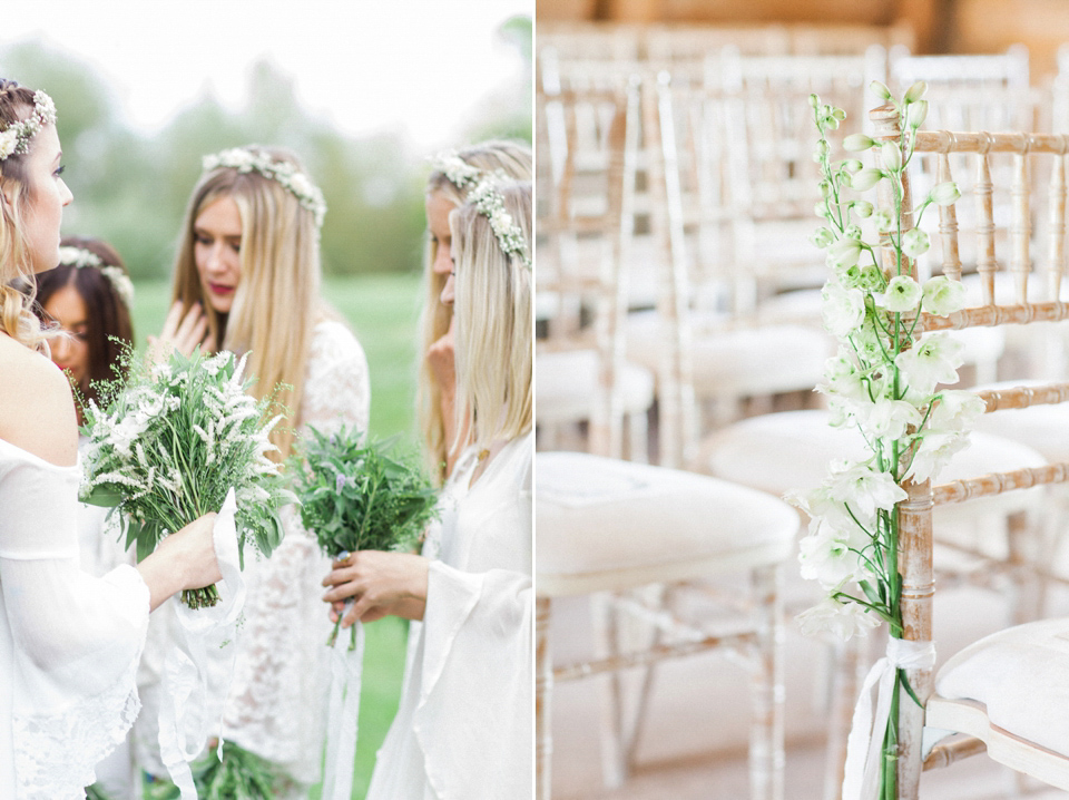 A 1970's California and Bohemian inspired wedding. Photography by Bowtie & Belle.