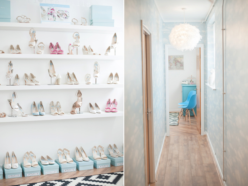 Shoe lovers rejoice! Charlotte Mills Bridal opens a beautiful new wedding shoes boutique.