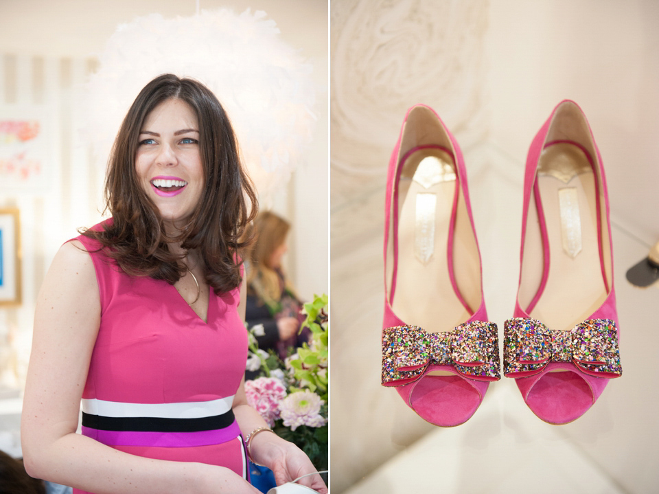 Shoe lovers rejoice! Charlotte Mills Bridal opens a beautiful new wedding shoes boutique.