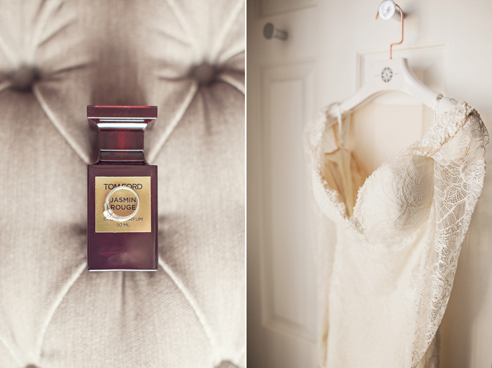 A Galia Lahav gown for glamorous Summer wedding at Durham Cathedral. Photography by Katy Melling.