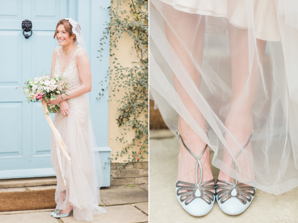 Rose Quartz & Serenity: Bridal Style with Pantone Colours of the Year for 2016. Photography by Sophie Stimpson.