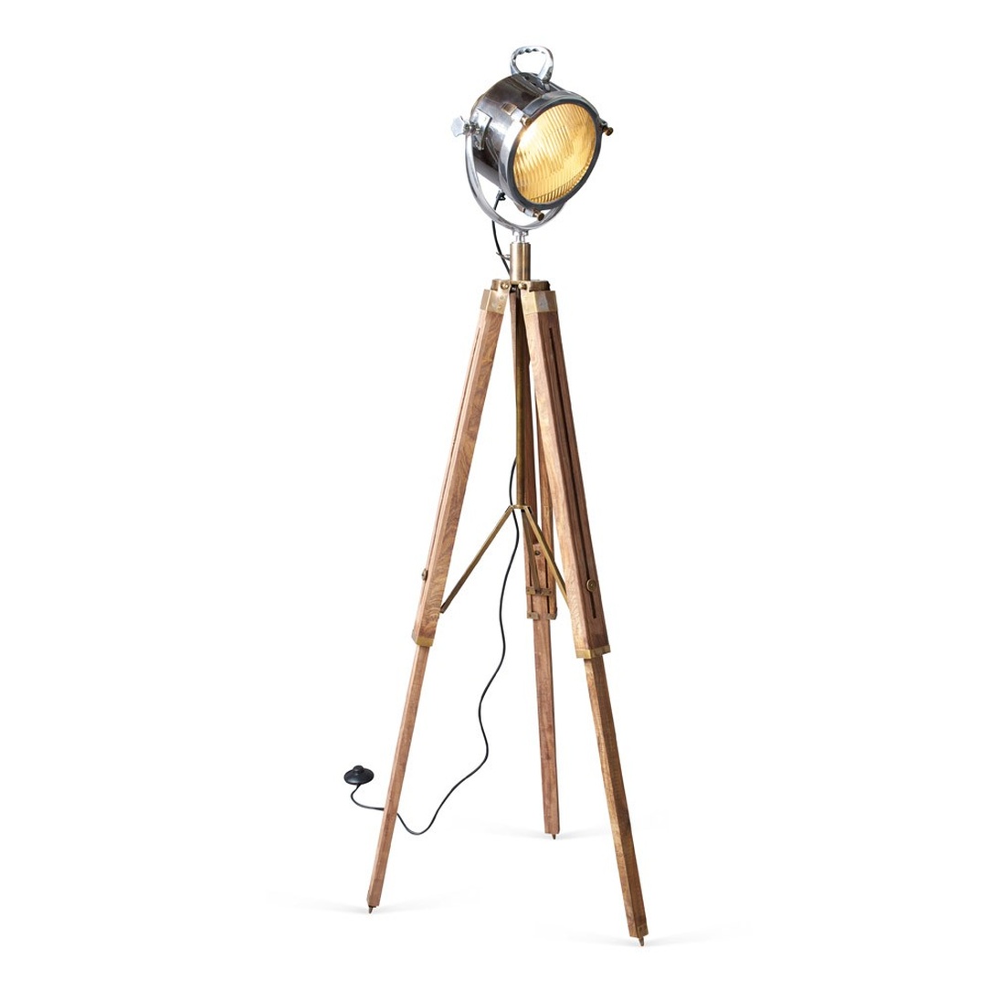 Culinary Concepts Wooden Tripod Floor Lamp from the Prezola wedding gift list service.