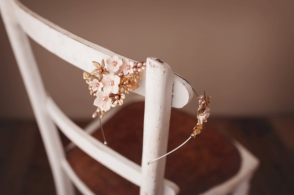 Introducing Mimosa Couture Bridal Accessories - modern, versatile and rRomantic wedding headpieces.