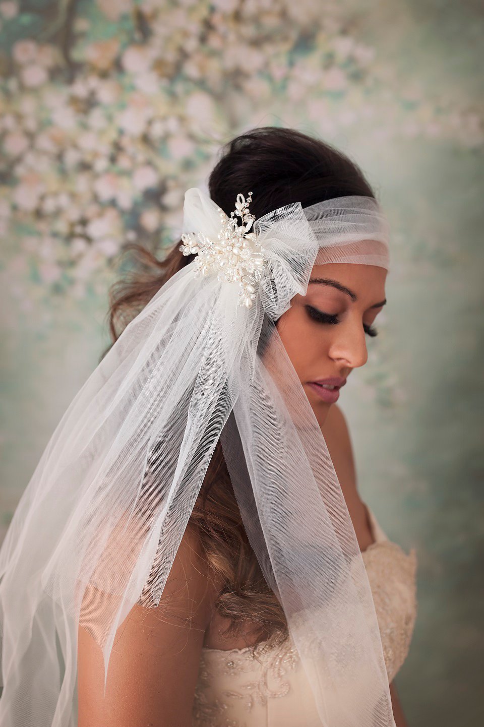 Introducing Mimosa Couture Bridal Accessories - modern, versatile and rRomantic wedding headpieces.