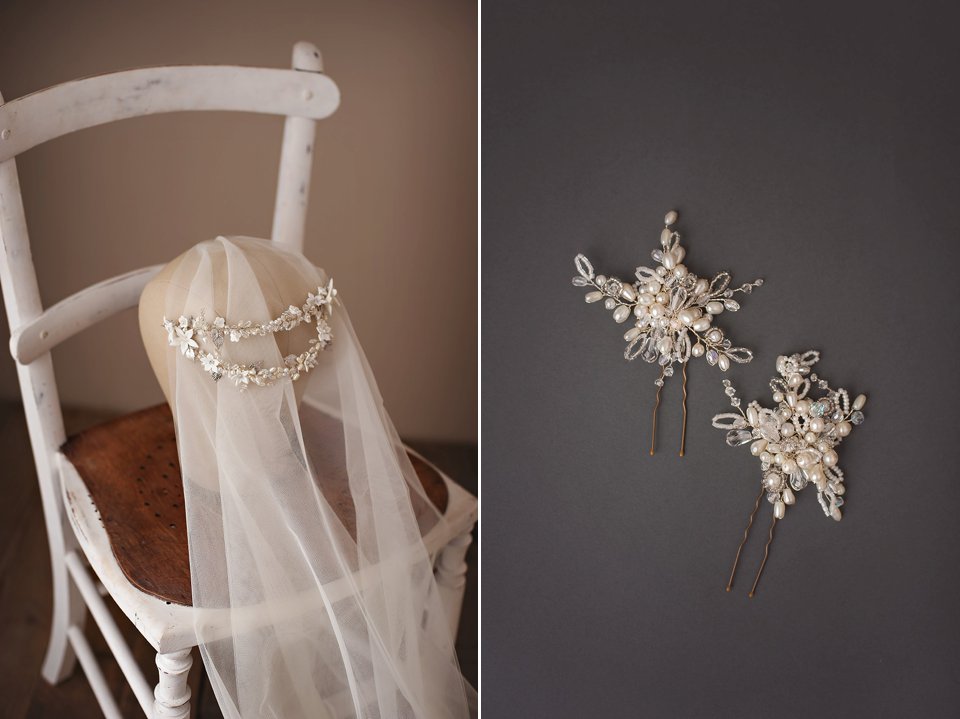 Introducing Mimosa Couture Bridal Accessories - modern, versatile and rRomantic wedding headpieces.