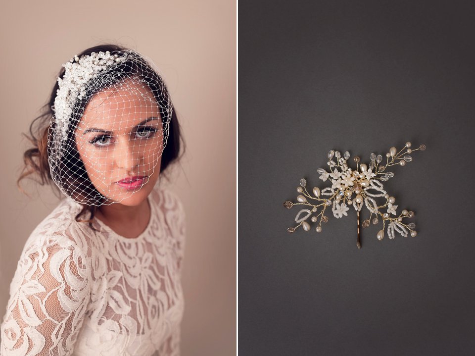 Introducing Mimosa Couture Bridal Accessories - modern, versatile and rRomantic wedding headpieces.