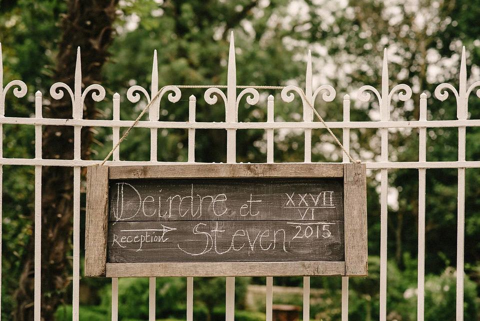 Deirdre wore a Rime Arodaky gown for her laid back, relaxed and rustic wedding in France. Images by This Modern Love Photography and Tomasz Wagner.