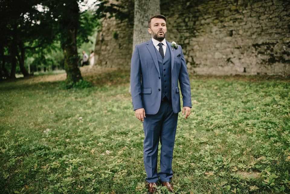 Deirdre wore a Rime Arodaky gown for her laid back, relaxed and rustic wedding in France. Images by This Modern Love Photography and Tomasz Wagner.