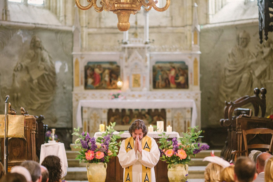 Deirdre wore a Rime Arodaky gown for her laid back, relaxed and rustic wedding in France. Images by This Modern Love Photography and Tomasz Wagner.