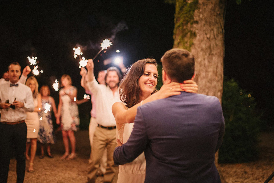 Deirdre wore a Rime Arodaky gown for her laid back, relaxed and rustic wedding in France. Images by This Modern Love Photography and Tomasz Wagner.