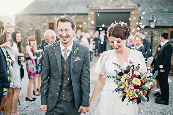 A Jenny Packham Dress For A Homemade Autumn Wedding In The Lake District