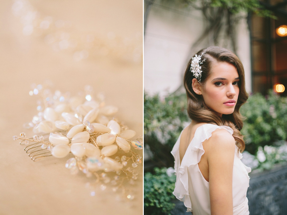 Wildflowers in the ciy - a bridal inspiration shoot sylted and conceived by Holden Bespoke. Images by M&J Photography.