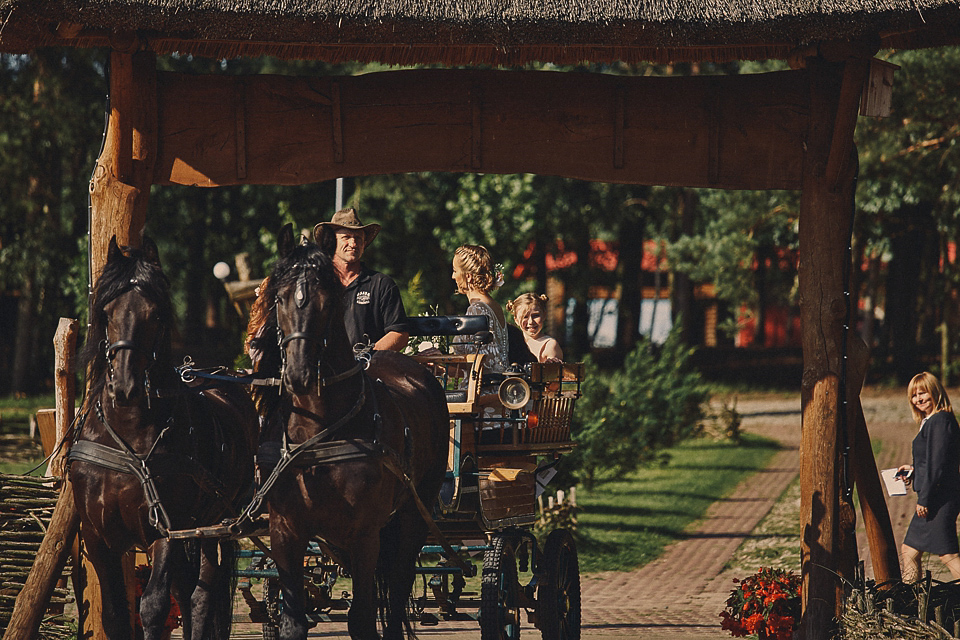 A Rue de Seine gown for a rustic, outdoor wedding in Poland. Photography by Slawomir Gubula. A Rue de Seine gown for a rustic, outdoor wedding in Poland. Photography by Slawomir Gubula.