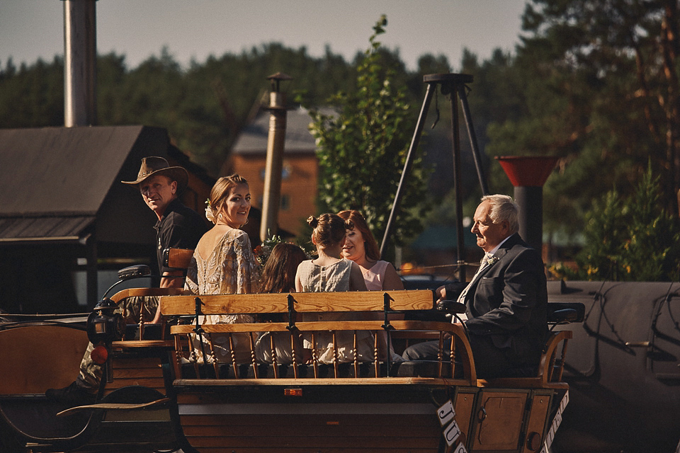 A Rue de Seine gown for a rustic, outdoor wedding in Poland. Photography by Slawomir Gubula. A Rue de Seine gown for a rustic, outdoor wedding in Poland. Photography by Slawomir Gubula.