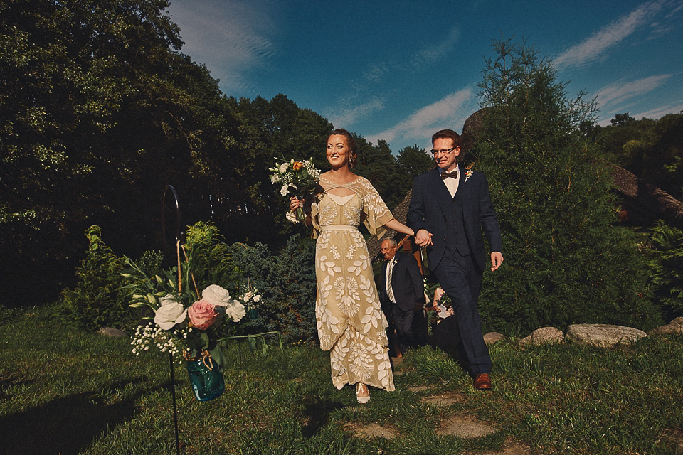 A Rue de Seine gown for a rustic, outdoor wedding in Poland. Photography by Slawomir Gubula. A Rue de Seine gown for a rustic, outdoor wedding in Poland. Photography by Slawomir Gubula.