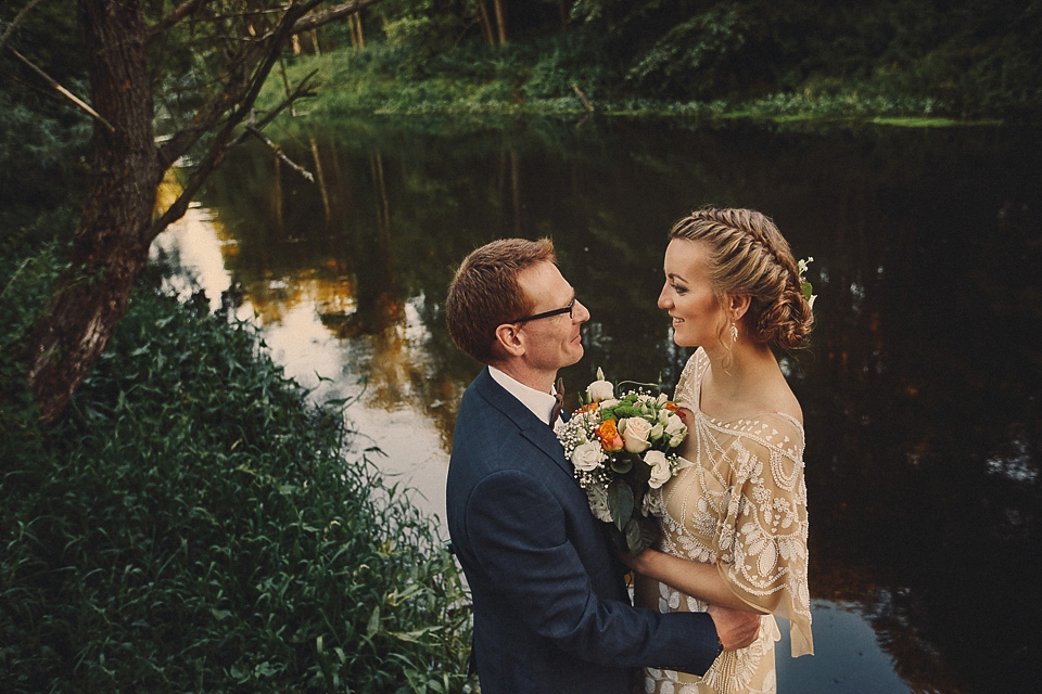 A Rue de Seine gown for a rustic, outdoor wedding in Poland. Photography by Slawomir Gubula. A Rue de Seine gown for a rustic, outdoor wedding in Poland. Photography by Slawomir Gubula.