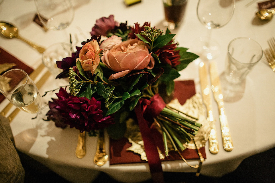 Alexa wears Halfpenny London for her Autumn wedding in London. Photography by Kat Hill.