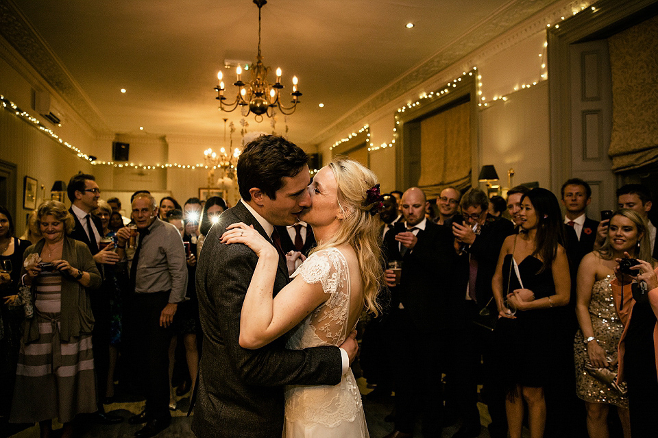 Alexa wears Halfpenny London for her Autumn wedding in London. Photography by Kat Hill.