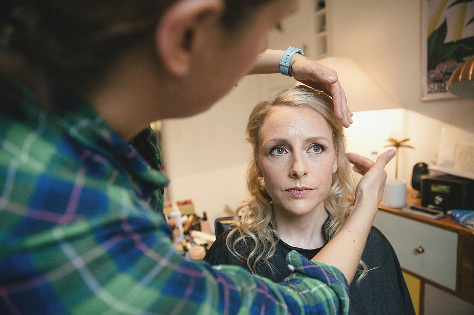 Alexa wears Halfpenny London for her Autumn wedding in London. Photography by Kat Hill.