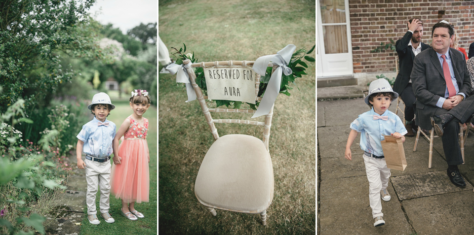 A modern Jewish wedding - the bride wears a gown by Wilden Bride. Photography by Kat Hill.