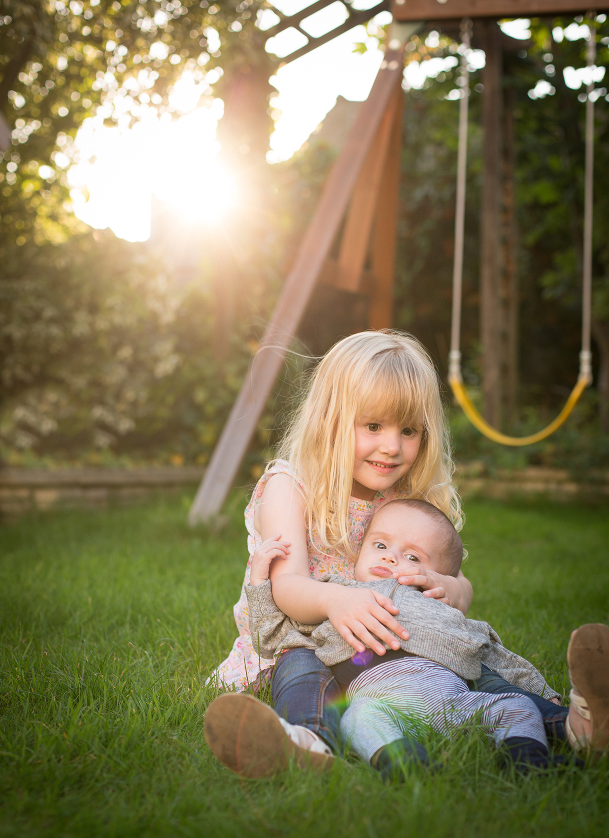 My daughter Mia and son Jack