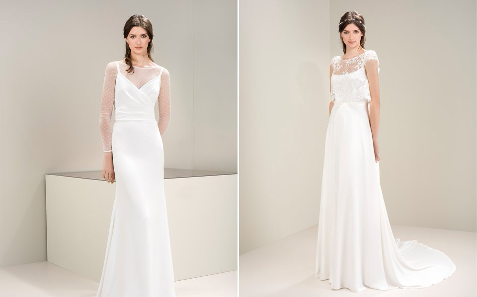 Jesús Peiró Mirtilli - the 2017 collection launched at Barcelona Bridal Fashion Week in April 2016.