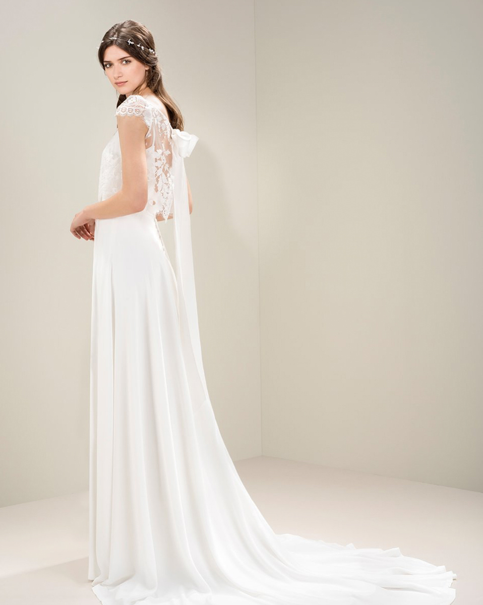 Jesús Peiró Mirtilli - the 2017 collection launched at Barcelona Bridal Fashion Week in April 2016.