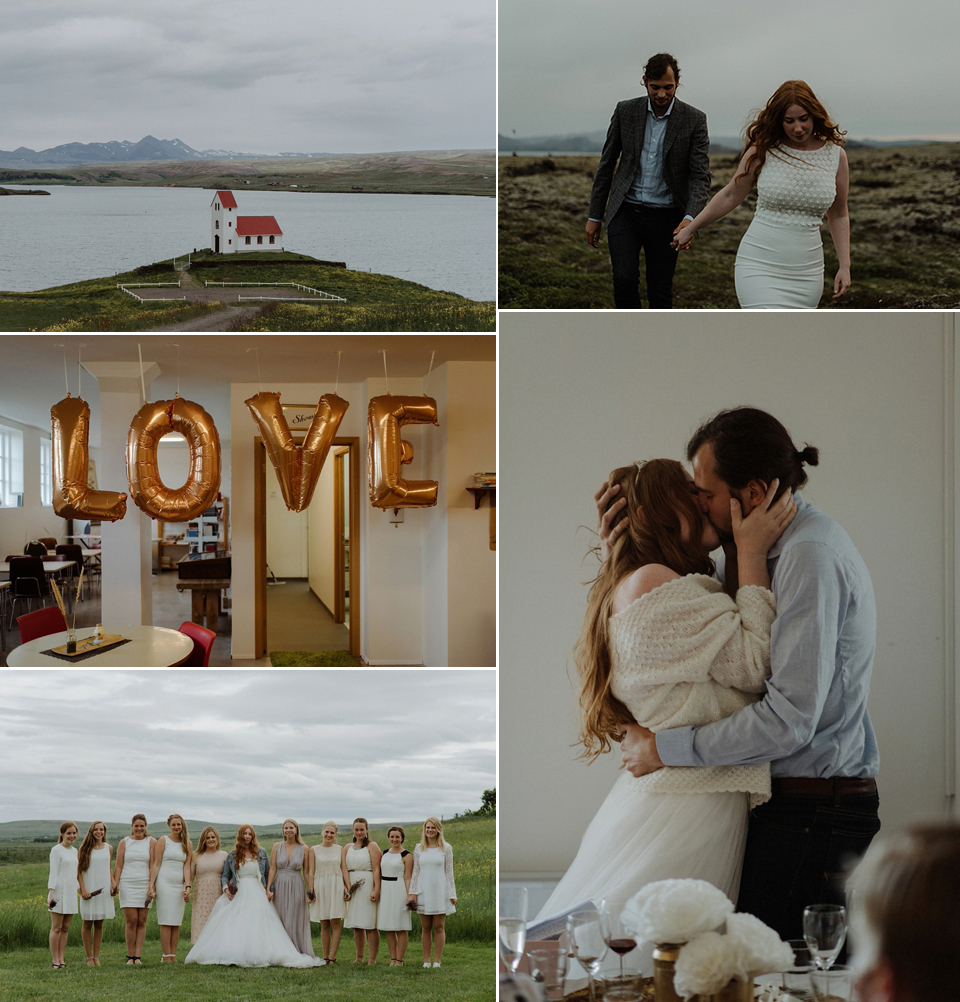 Kristin and Eskil tied the knot in Iceland. They chose The Kitcheners, having discovered them on Love My Dress, to photograph their beautiful day.