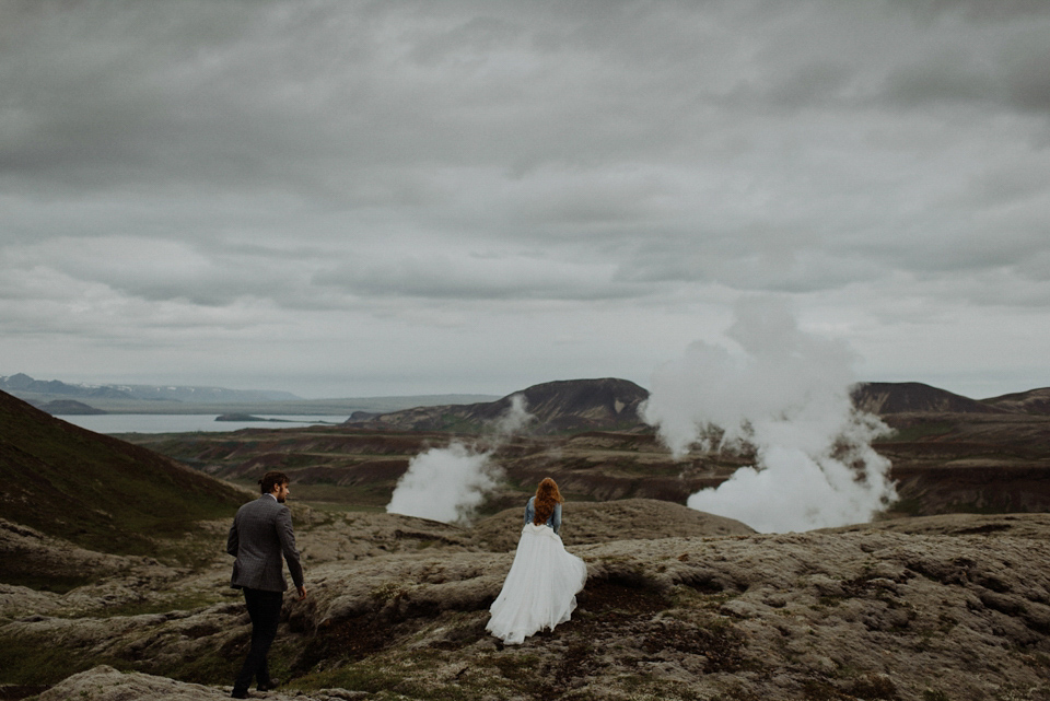 Kristin and Eskil tied the knot in Iceland. They chose The Kitcheners, having discovered them on Love My Dress, to photograph their beautiful day.