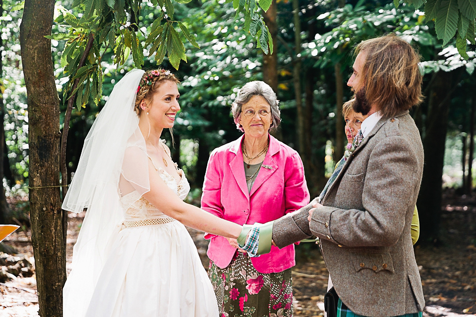 A magical forest wedding at Wilderness Woods, photography by Tarah Coonan.