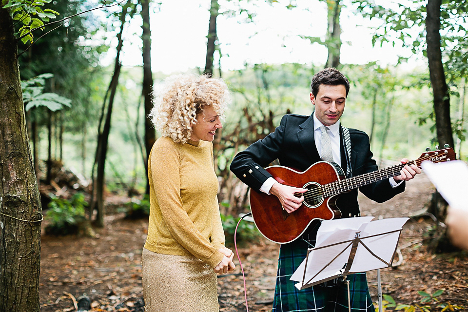 A magical forest wedding at Wilderness Woods, photography by Tarah Coonan.