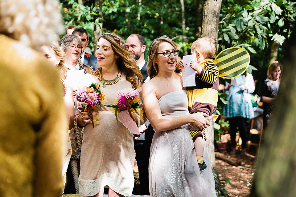 A magical forest wedding at Wilderness Woods, photography by Tarah Coonan.