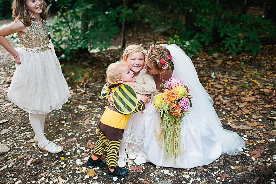 A magical forest wedding at Wilderness Woods, photography by Tarah Coonan.