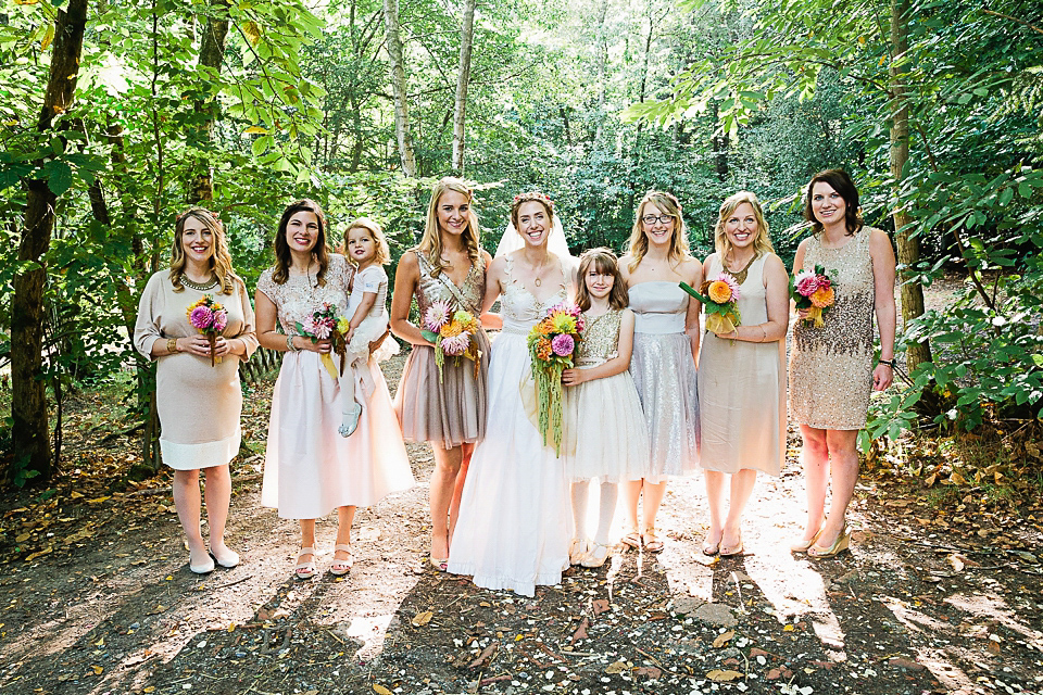 A magical forest wedding at Wilderness Woods, photography by Tarah Coonan.