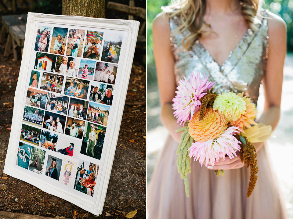 A magical forest wedding at Wilderness Woods, photography by Tarah Coonan.