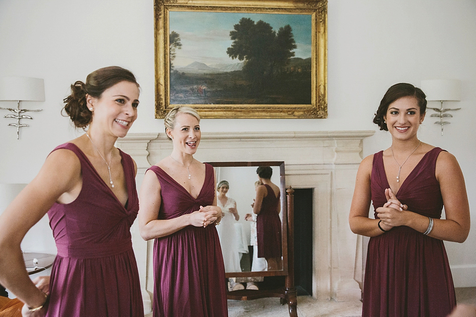 Sunflowers and rustic, Autumn shades for a handmade wedding in the Cotswolds. Photography by McKinley Rodgers.