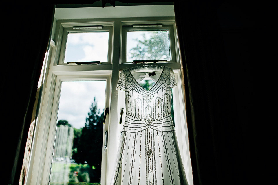 A fairground wedding and a 1920's inspired beaded gown // Images by Fairclough Photography.