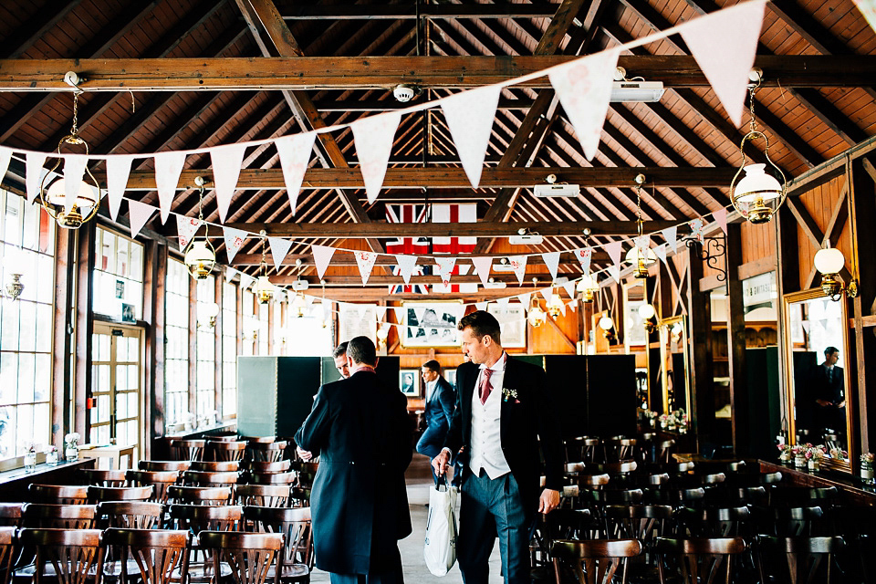 A fairground wedding and a 1920's inspired beaded gown // Images by Fairclough Photography.