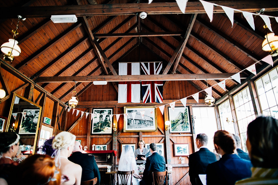 A fairground wedding and a 1920's inspired beaded gown // Images by Fairclough Photography.